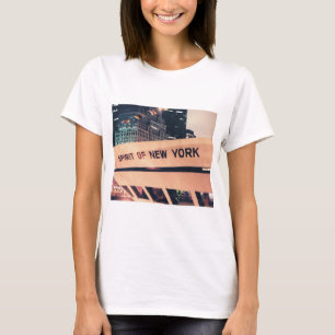 Een T-shirt ontworpen met de Spirit van New York