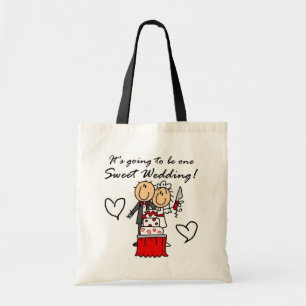 Een T-shirts met snoepjes en cadeautjes Tote Bag
