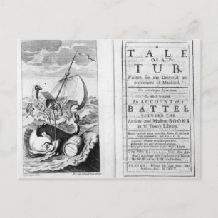 'Een tabel van een buis' Briefkaart