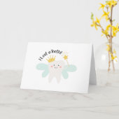 Een tand kwijt kaart (Gele Bloem)