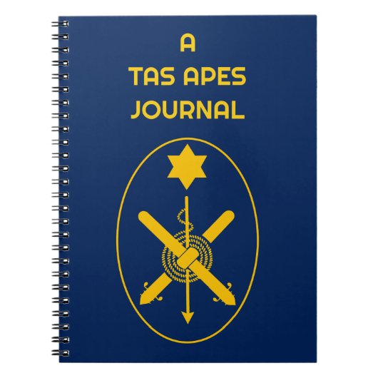 Een TAS Apes Journal Notitieboek (Voorkant)