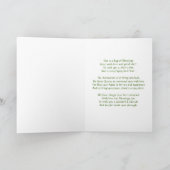 Een tas van Yule Blessings Pagan Wiccan Holiday Ka Feestdagen Kaart (Binnen)