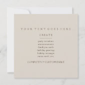 een tastbare droom kaart (Achterkant)