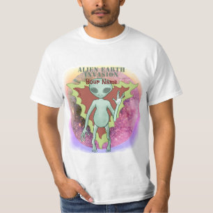 Een TBA Alien One Earth Invasion T-shirt