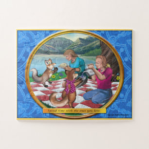Een Tea Party met Frieda puzzle Legpuzzel