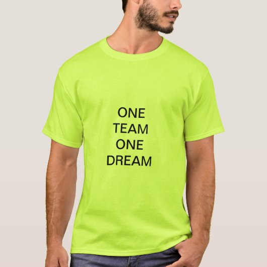 ÉÉN TEAM ONE DREAM T-SHIRT (Voorkant)