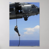 Een technicus voor het verwijderen van explosieven poster (Voorkant)