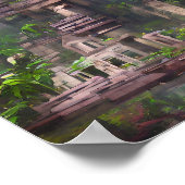 Een tempelposter poster (Hoek)