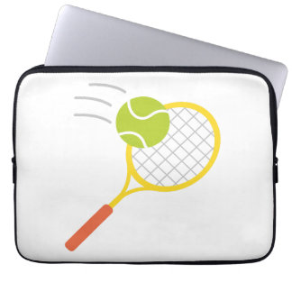 een tennisspeler laptop sleeve
