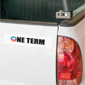 ÉÉN TERMIJN BUMPERSTICKER (Op Truck)