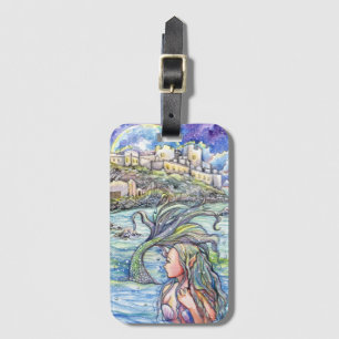 Een terugblik op Fantasy Mermaid Art Bagagelabel