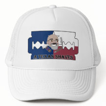 Een Texaan Scheert Razor Blade Trucker Pet