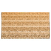 Een  textielontwerp met sinaasappel en wit kussensloop (Voorkant-Rechts)