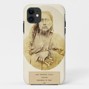 Een Tibetaanse lama in Pemianchi, Tibet, 19de eeuw iPhone 11 Hoesje