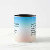 Een tiener hebben... mok (Midden)