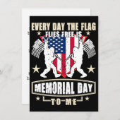 Een tijd om de Amerikaanse helden te eren Kaart (Voorkant / Achterkant)