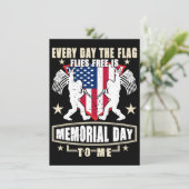 Een tijd om de Amerikaanse helden te eren Kaart (Staand voorkant)