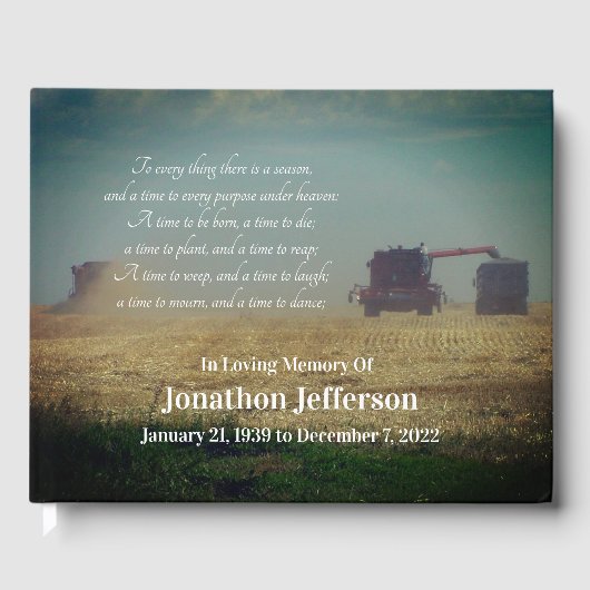 Een tijd om te rennen combineert zich in het vierk gastenboek (Voorkant)