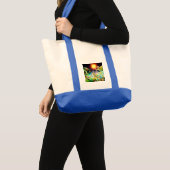 Een tijd van vergoedingsolieverfschilderij tote bag (Voorkant (product))