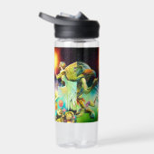 Een tijd van vergoedingsolieverfschilderij waterfles (Rechts)