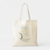 Een tijd voor alles - Prediker 3: 1-8 Tote Bag (Achterkant)
