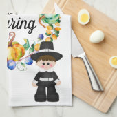 Een tijd voor delen theedoek (Quarter Fold)