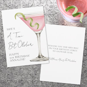 Een tikkeltje oudere Martini Gefeliciteerd met je Kaart