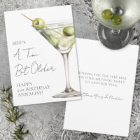 Een tikkeltje oudere Martini Gefeliciteerd met je 