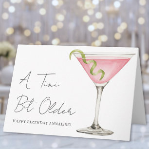 Een tikkeltje oudere Martini Gefeliciteerd met je Kaart