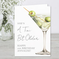 Een tikkeltje oudere Martini Gefeliciteerd met je
