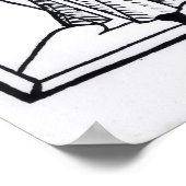 Een timmerman poster (Hoek)