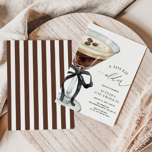 Een Tini Beetje Oudere Espresso Martini Verjaardag Kaart