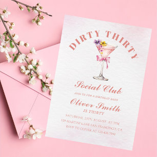 Een Tini Beetje Oudere Martini Vies Dertig Verjaar Kaart