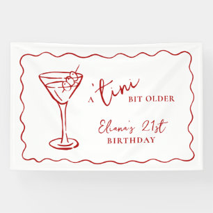 Een Tini Bit Ouder Persoonlijk Verjaardagsfeest Spandoek