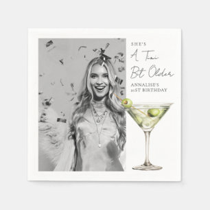 Een Tini Bit Oudere Foto Martini Verjaardagsfeest Servet