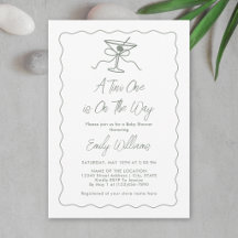 Een Tini Is Op Komst Martini Baby Shower