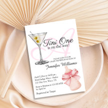 Een Tini One is onderweg, Martini Pink baby shower