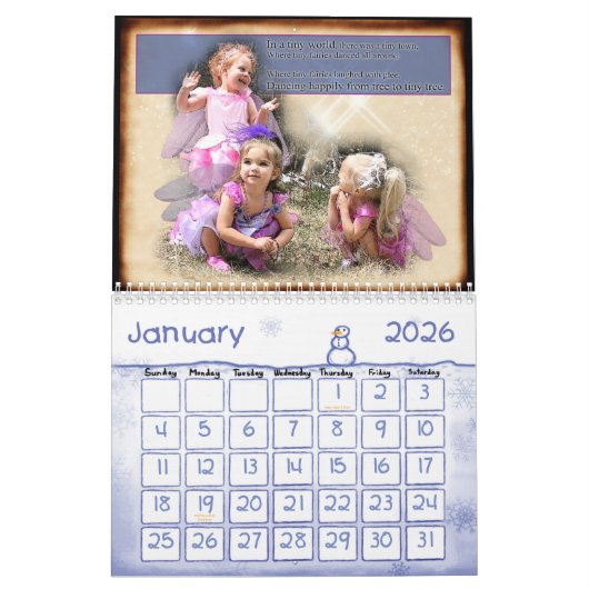 EEN TINY WISH TOEGEKENDE KALENDERS KALENDER (Jan 2026)