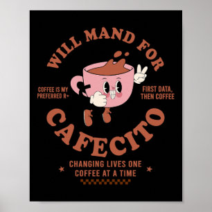 Een Toegepaste Gedragsanalist Voor Koffie Poster