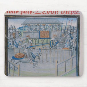 Een toernooi in Londen: Jousting Muismat