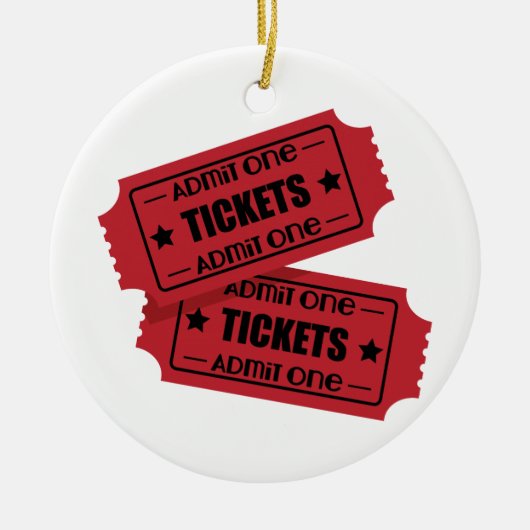 Eén toestaan keramisch ornament (Voorkant)