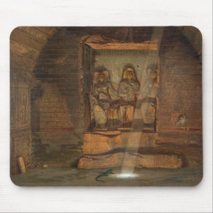 Een Tomb in El-Kab, een van de 24 afbeeldingen die Muismat