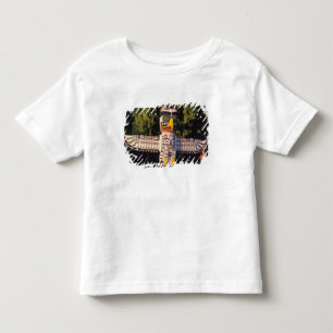 Een totempaal in Vancouver, Canada. Kinder Shirts