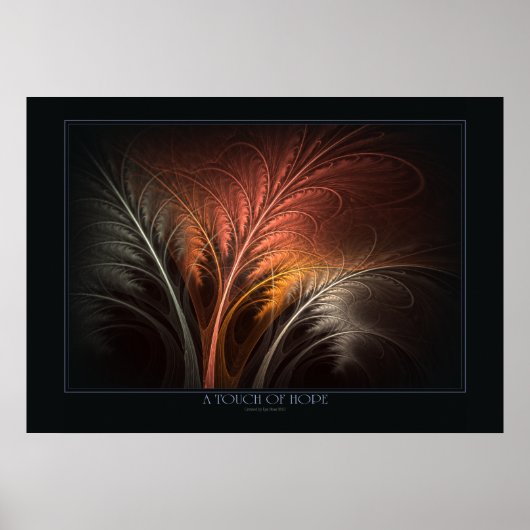 Een touch-of-Hope-printer Poster (Voorkant)