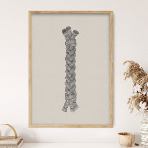 Een Touw van 3 Strengen, Prediker 4_12, Bijbel MUU Poster