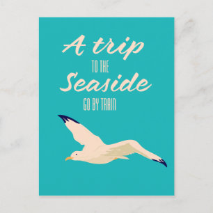 Een trip naar de kust briefkaart