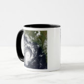 Een tropische cycloon mok (Voorkant links)