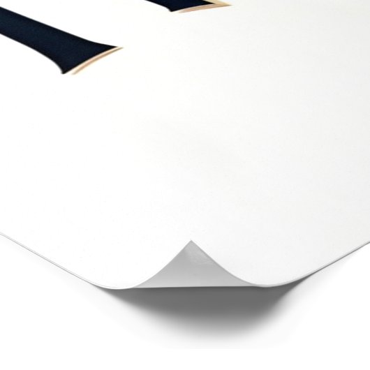 Een trouwe harten grootste schat poster (Hoek)