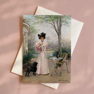 Een trouwe metgezel   Louise Abbéma
