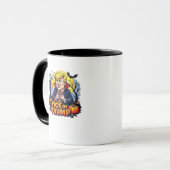 Een truc of Halloween klassieker Mok (Voorkant links)